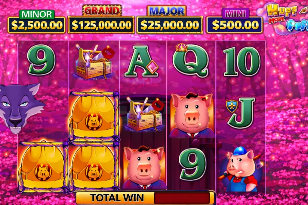 Huff N' More Puff Slot Play