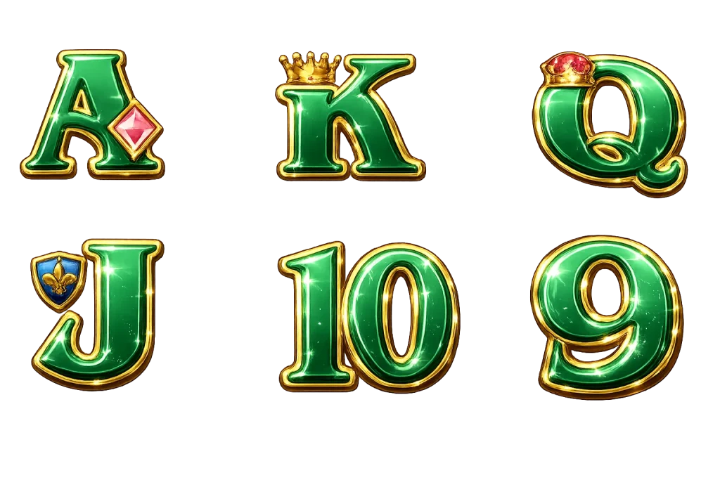 A,K,J,Q,9.10